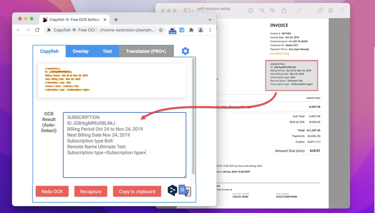 Copyfish Chrome Extension